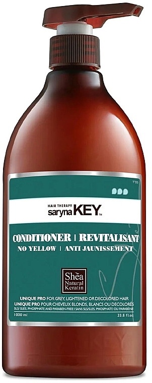 Odżywka neutralizująca żółte tony - Saryna Key No-Yellow Conditioner — Zdjęcie N1