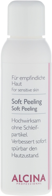Łagodny peeling enzymatyczny do twarzy - Alcina Soft Peeling — Zdjęcie N2