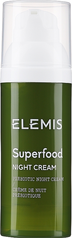 Odżywczy krem do twarzy na noc - Elemis Superfood Night Cream — Zdjęcie N1