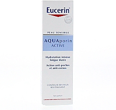 Nawilżający krem rewitalizujący pod oczy - Eucerin Aquaporin Active Revitalizing Eye Cream — Zdjęcie N2