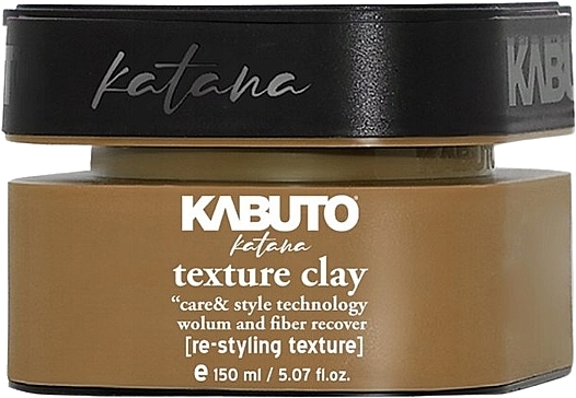 Glinka do stylizacji włosów - Kabuto Katana Texture Clay — Zdjęcie N1