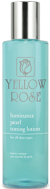 Tonizujący balsam do twarzy z ekstraktem z pereł - Yellow Rose Luminance Pearl Toning Lotion — Zdjęcie N1