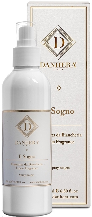 Perfumowany spray do tekstyliów i mebli - Danhera Il Sogno Linen Fragrance — Zdjęcie N1