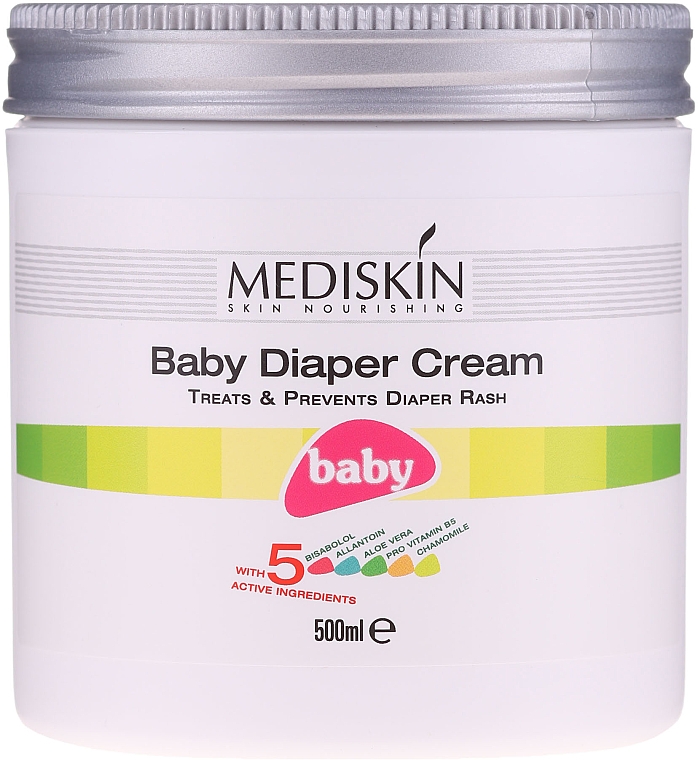 Pieluszkowy krem dla niemowląt - Mediskin Baby Diaper Cream — Zdjęcie N1