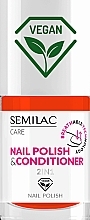 PRZECENA! Odżywka do paznokci - Semilac Breathable Technology Nail Polish * — Zdjęcie N1