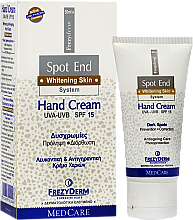 Kup Wybielający krem do rąk SPF 15 - FrezyDerm Spot End Hand Cream