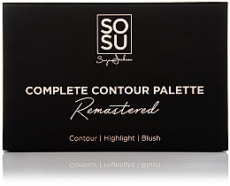 Paleta do konturowania twarzy - Sosu by SJ Remastered Complete Contour Palette — Zdjęcie N1