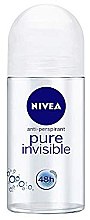 Antyperspirant w kulce - Nivea Roll-On Women Pure Invisible — Zdjęcie N1