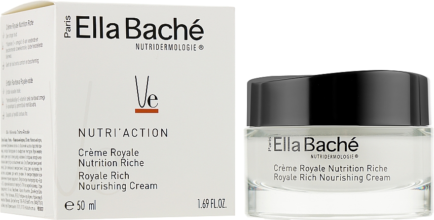 Luksusowy odżywczy krem do twarzy - Ella Bache Nutri'Action Creme Royale Nourishing Cream — Zdjęcie N3
