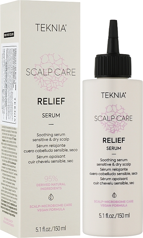 PRZECENA! Serum do wrażliwej i suchej skóry głowy - Lakme Teknia Scalp Care Relief Serum * — Zdjęcie N2