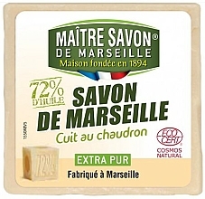 Kup Naturalne mydło marsylskie - Maitre Savon De Marseille Savon De Marseille Ecocert Extra Pur Soap Bar