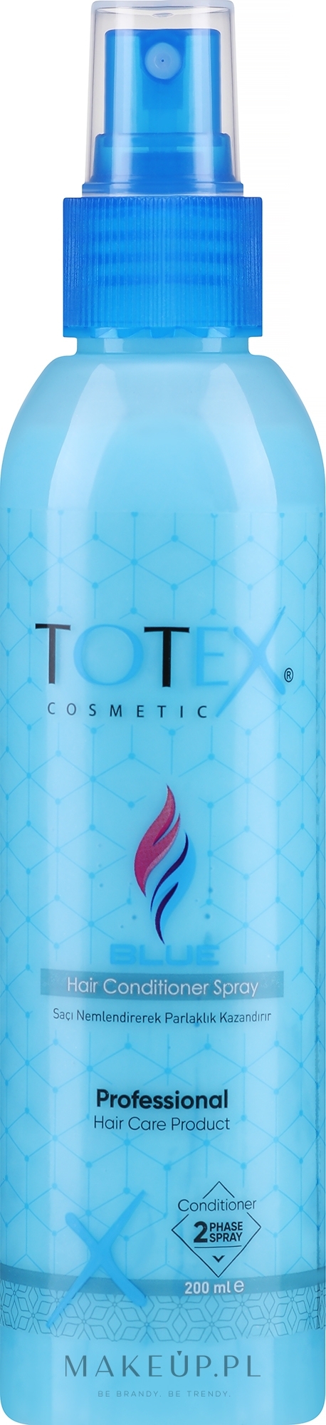 Dwufazowa odżywka w sprayu do włosów - Totex Cosmetic Blue Hair Conditioner Spray — Zdjęcie 200 ml