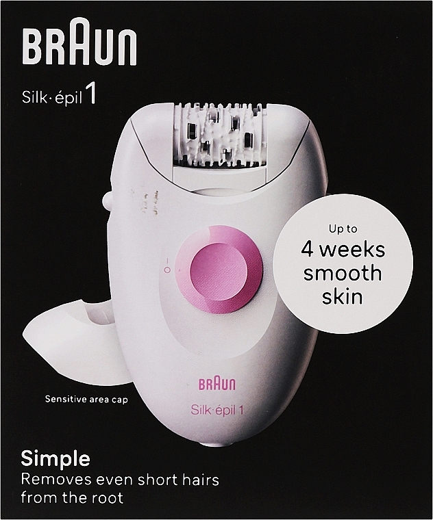 Depilator - Braun Silk-Epil 1 SE 1-010 — Zdjęcie N2