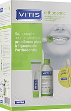 Kup PRZECENA! Zestaw - Dentaid Vitis Orthodontic (toothpaste/100ml + toothbrush + mouthwash/500ml) *