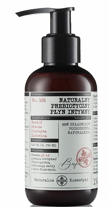 Naturalny prebiotyczny płyn do higieny intymnej - Bosqie Prebiotic Intimate Wash — Zdjęcie N1