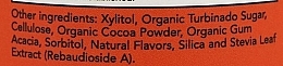 Suplement diety w kapsułkach do żucia wspomagający koncentrację - Now Foods Brain Attention Chocolate Flavor — Zdjęcie N4