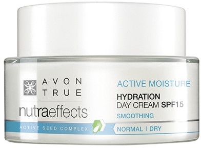 Nawilżający krem na dzień SPF 15 - Avon True Nutra Effects Active Moisture Hydration Day Cream — Zdjęcie N1