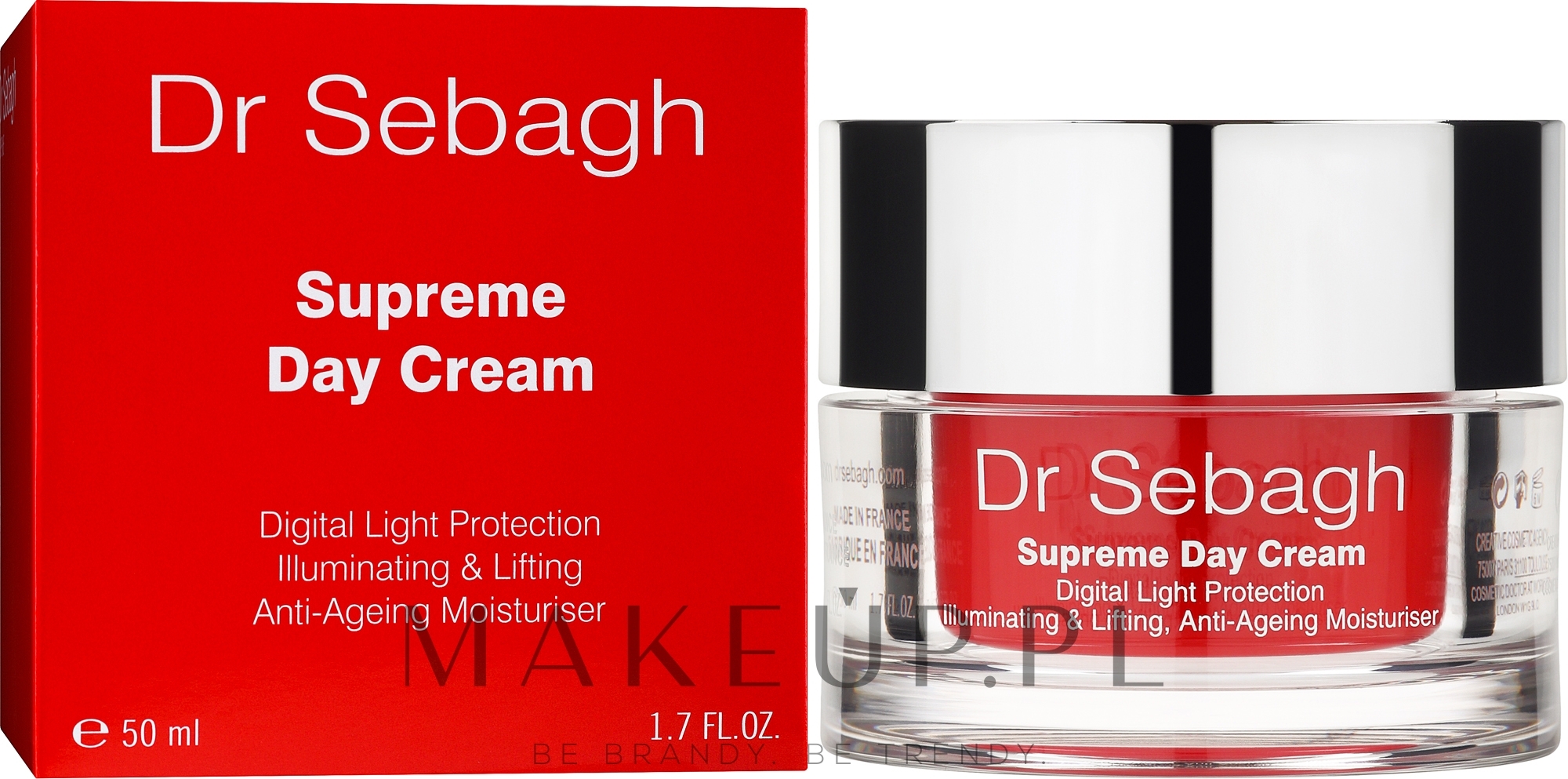 Głęboko rewitalizujący krem na dzień - Dr Sebagh Supreme Day Cream — Zdjęcie 50 ml