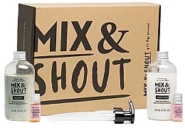 Kup Zestaw do wszystkich rodzajów włosów - Mix & Shout Strengthening Routine (sham/250ml + condit/250ml + ampoul/2x5ml)