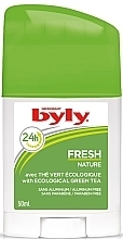 Kup Dezodorant w sztyfcie - Byly Fresh Nature With Ecological Green Tea Deodorant Stick