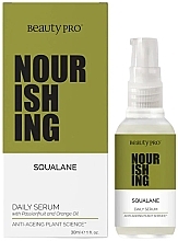 Codzienne serum do twarzy ze skwalanem - BeautyPro Nourishing Squalane Daily Serum — Zdjęcie N1