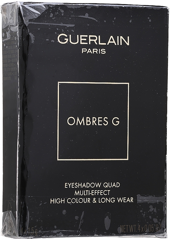 PRZECENA! Paleta cieni do powiek - Guerlain Ombre G Quad Eyeshadow Palette * — Zdjęcie N4
