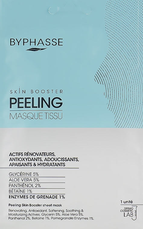 WYPRZEDAŻ Maska złuszczająca w płachcie - Byphasse Skin Booster Peeling Mask * — Zdjęcie N1