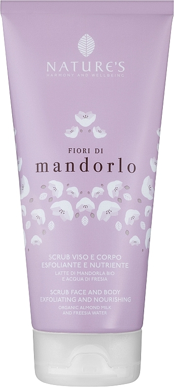 Nature's Fiori di Mandorlo Scrub Face And Body - Peeling do twarzy i ciała — Zdjęcie N1