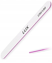 Pilnik do paznokci Lux Owal, ziarnistość 100/180 - Deni Carte — Zdjęcie N1