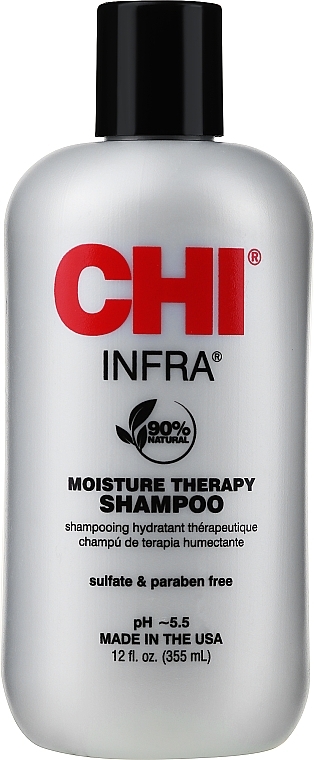 Szampon nawilżający do włosów farbowanych - CHI Infra Shampoo — Zdjęcie N1