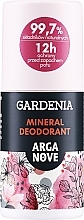 Naturalny dezodorant mineralny Gardenia - Arganove Gardenia Roll-On Deodorant — Zdjęcie N1