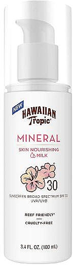 Odżywczy balsam do ciała z filtrem przeciwsłonecznym - Hawaiian Tropic Mineral Skin Nourishing Milk SPF 30 — Zdjęcie N1