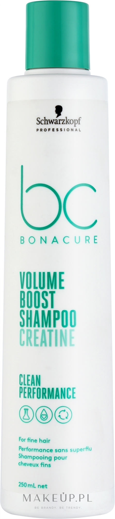 Szampon do włosów cienkich - Schwarzkopf Professional Bonacure Volume Boost Shampoo Ceratine — Zdjęcie 250 ml