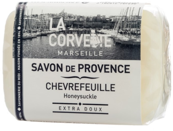 Mydło w koscte Wiciokrzew - La Corvette Provence Soap Honeysuckle