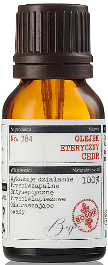 Naturalny olejek eteryczny Cedr - Bosqie Natural Essential Oil — Zdjęcie N1