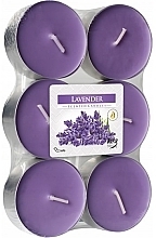 Zestaw podgrzewaczy Lawenda - Bispol Lavander Maxi Scented Candles — Zdjęcie N1