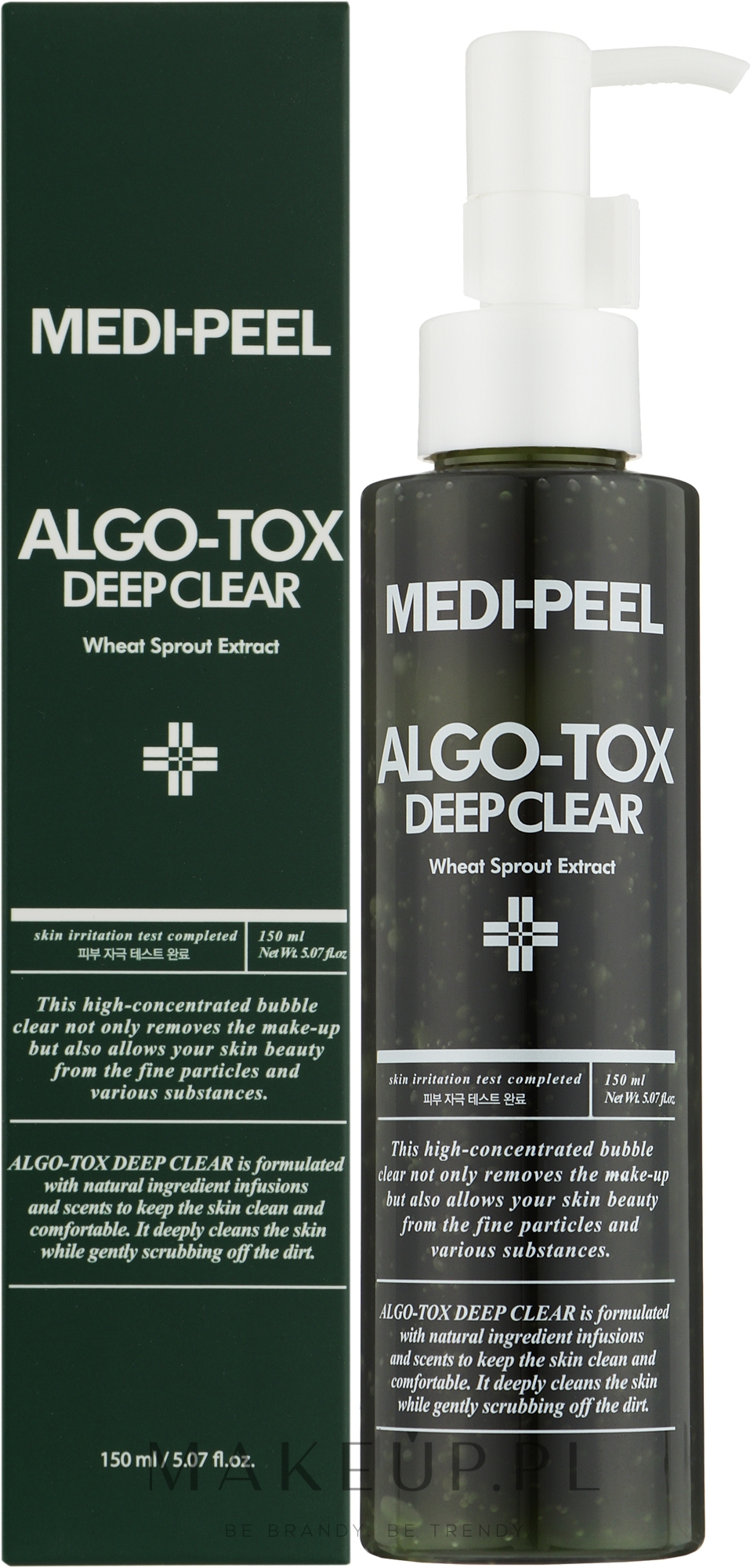 Pianka do mycia twarzy - MEDIPEEL Algo-Tox Deep Clear — Zdjęcie 150 ml