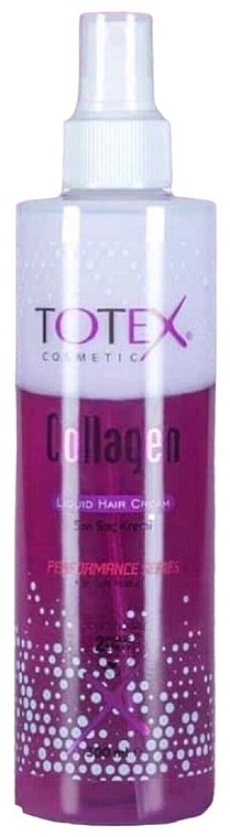 Dwufazowa odżywka-spray do włosów z kolagenem - Totex Cosmetic Collagen Hair Conditioner — Zdjęcie N1