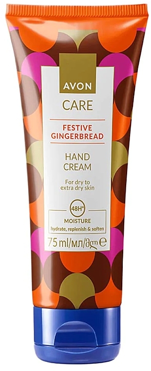 Krem do rąk z piernikiem - Avon Care Festive Gingerbread Hand Cream — Zdjęcie N1