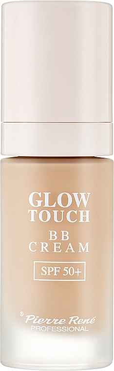 Krem BB do twarzy - Pierre Rene Fluid Glow Touch BB Cream SPF 50+