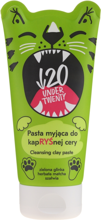 Pasta myjąca do kapRYŚnej cery - Under Twenty Cleansing Paste Anti Acne! — фото N1