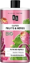 Kup Płyn do kąpieli Opuncja i amarantus - AA Super Fruits & Herbs Bath Foam