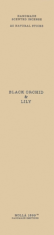 Cereria Molla Black Orchid & Lilly - Patyczki zapachowe  — Zdjęcie N1