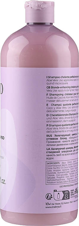 PRZECENA! Szampon do włosów blond - Inebrya Blondesse Blonde Miracle Shampoo * — Zdjęcie N3