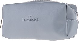 Kup Kosmetyczka Leather, 96945, szarobłękitna - Top Choice