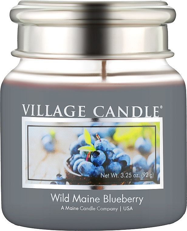 Świeca zapachowa w słoiku - Village Candle Wild Maine Blueberry — Zdjęcie N1