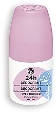 Dezodorant w kulce 24 h o zapachu bawełny z malwą z Bretanii - Yves Rocher 24H Deodorant Cotton & Mallow — Zdjęcie N1