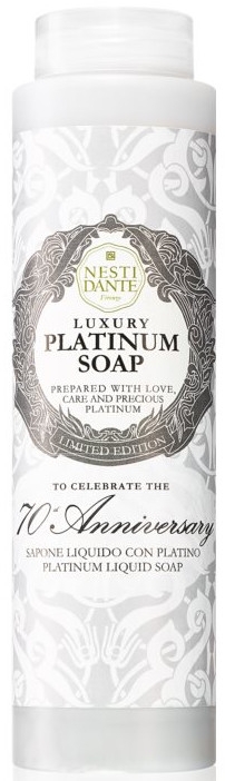 Luksusowe platynowe mydło w płynie do mycia ciała - Nesti Dante Luxury Platinum Soap — Zdjęcie N1