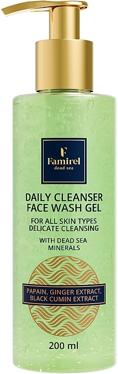 Żel myjący do wszystkich rodzajów skóry - Famirel Daily Cleanser Face Wash Gel  — Zdjęcie N1