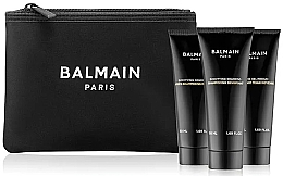 Zestaw - Balmain Paris Hair Couture Travel Size Gift Set (shmp/50ml + cond/50ml + h/gel/50ml + bag) — Zdjęcie N1